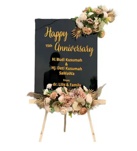 Papan Bunga Akrilik Bendul Merisi