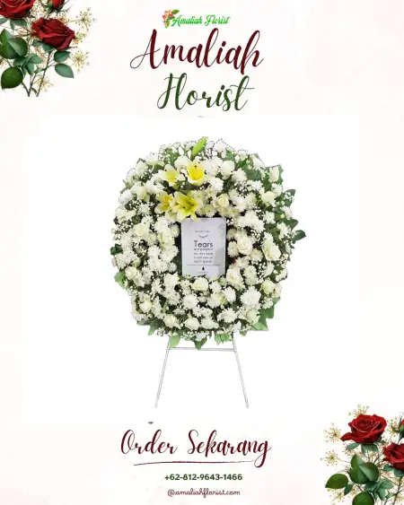 Krans Bunga Duka Bendul Merisi